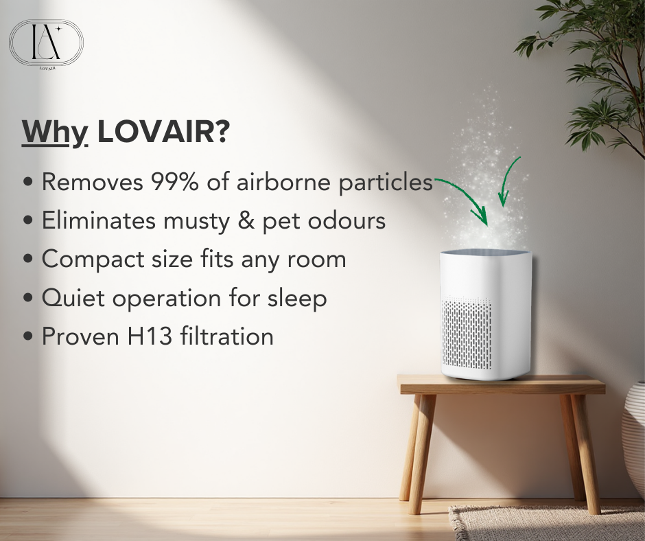LOVAIR™ Air Purifier (H13 HEPA)